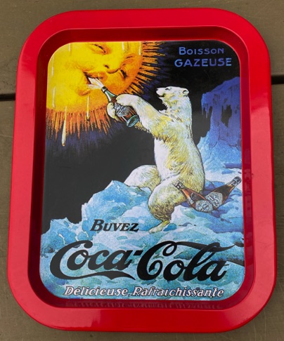 07190D-1 € 3,00 coca cola dienblad rechthoek afb beer met zon 25 x 20 cm.jpeg